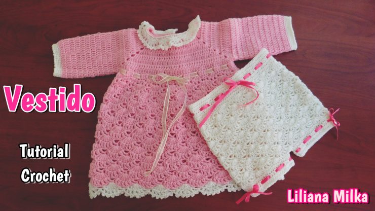 Vestido Bebe Para Invierno Paso A Paso Crochet
