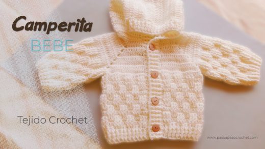 tutorial camperita crochet bebes