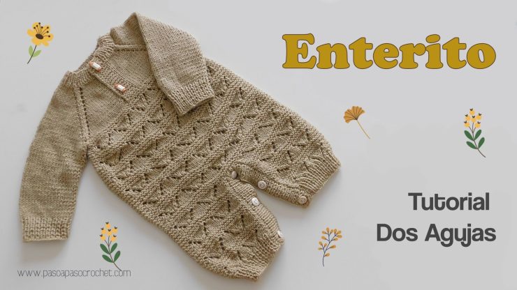 Patron Enterito Body tricot Bebes