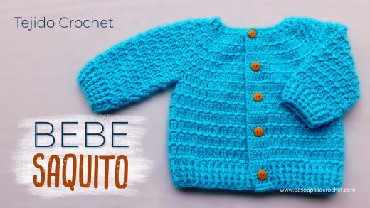 patron crochet saquito top down